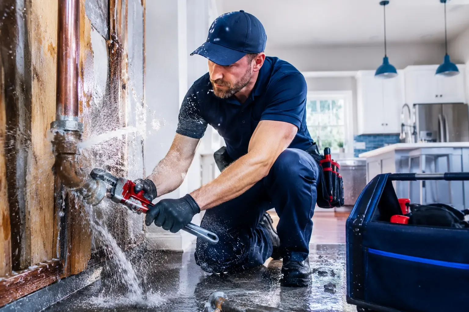 Local emergency pipe repair professionals in New London, MO